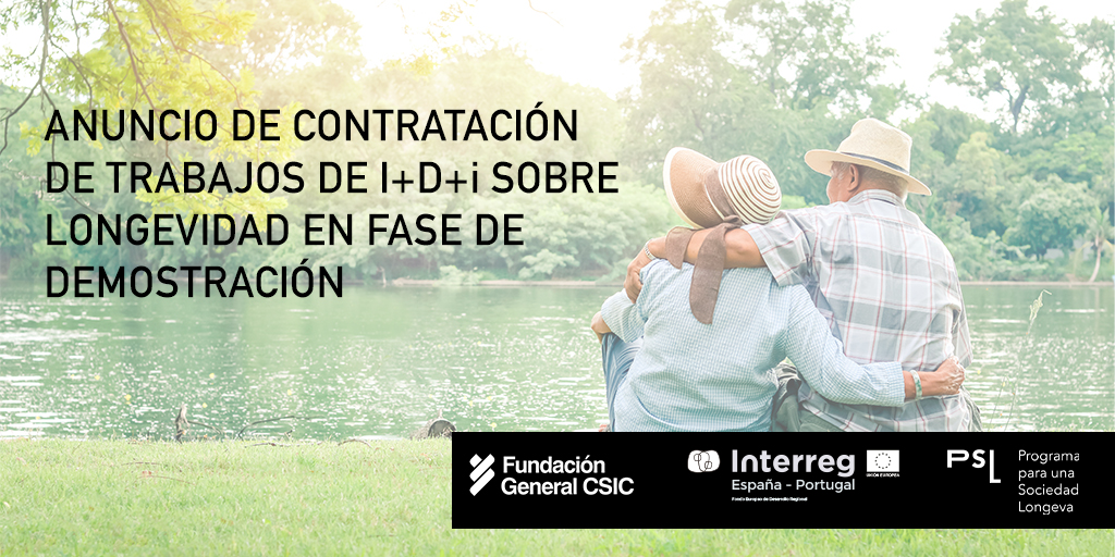 La Fundación General CSIC abre un proceso de contratación de trabajos de I+D+i sobre longevidad